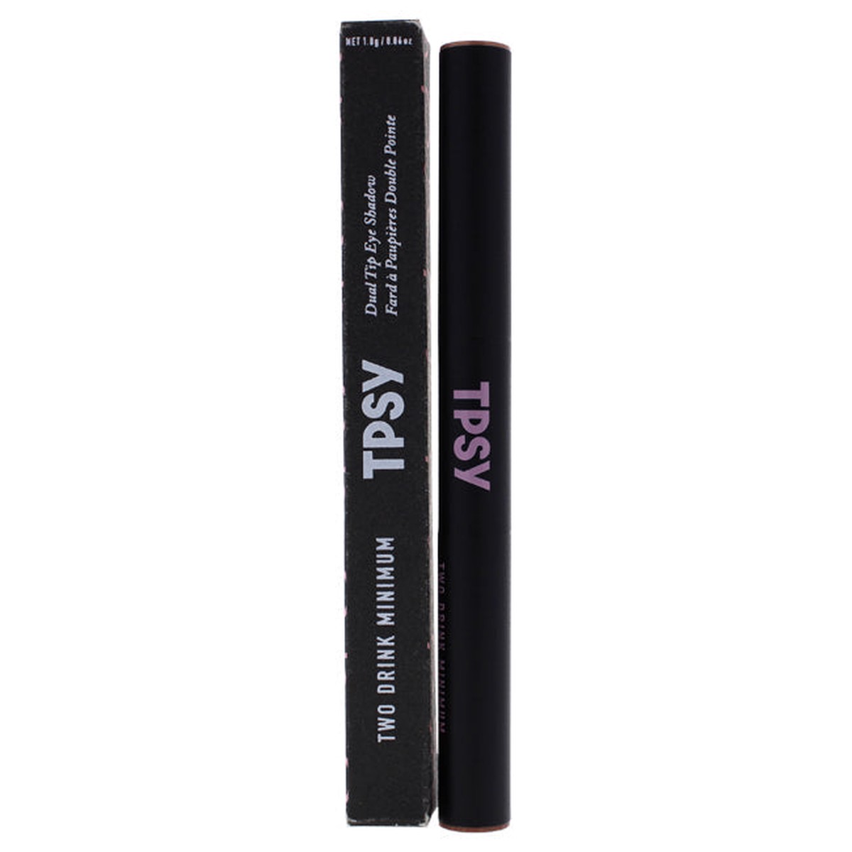 TPSY Two Drink Minimum Dual Tip Eyeshadow – City Tan and Beach Tan by TPSY for Women – 006 oz Eyeshadow