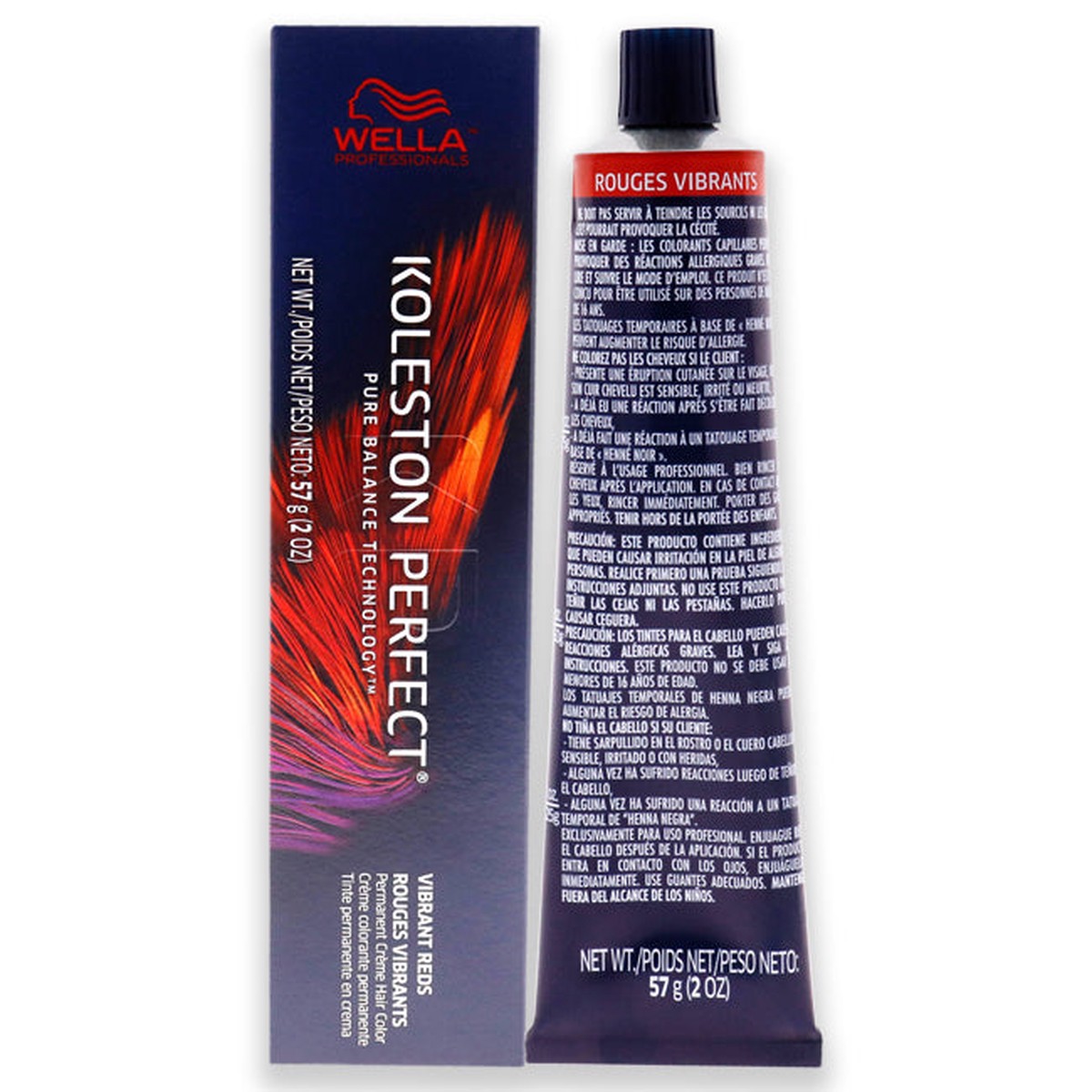 Wella Koleston Perfect Permanent Creme Hair Color – 77 44 Intense Medium Blonde-Red Red by Wella for Unisex – 2 oz Hair Color