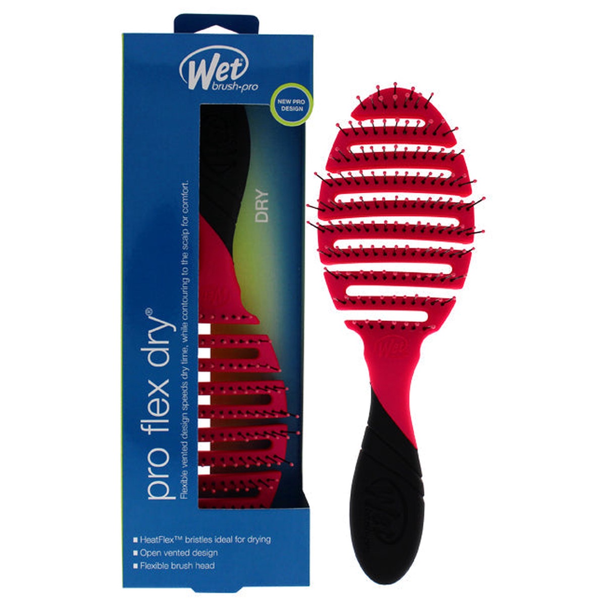 Wet Brush Pro Flex Dry Brush – Pink by Wet Brush for Unisex – 1 Pc Hair Brush