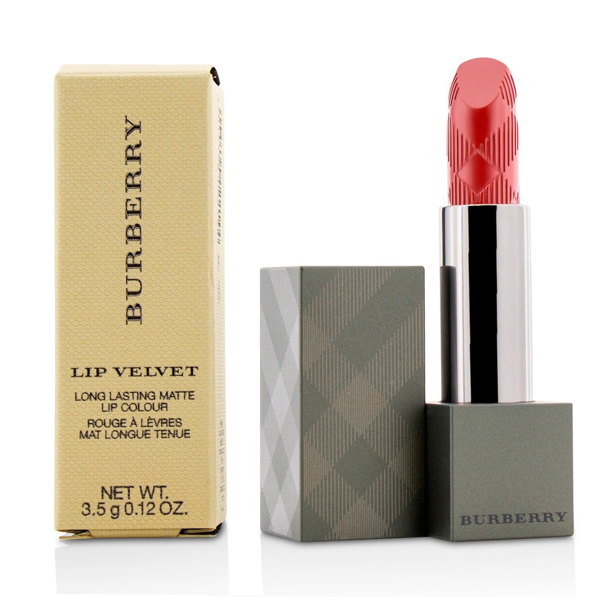 Burberry Lip Velvet Long Lasting Matte Lip Colour – No 434 Ruby 35g012oz