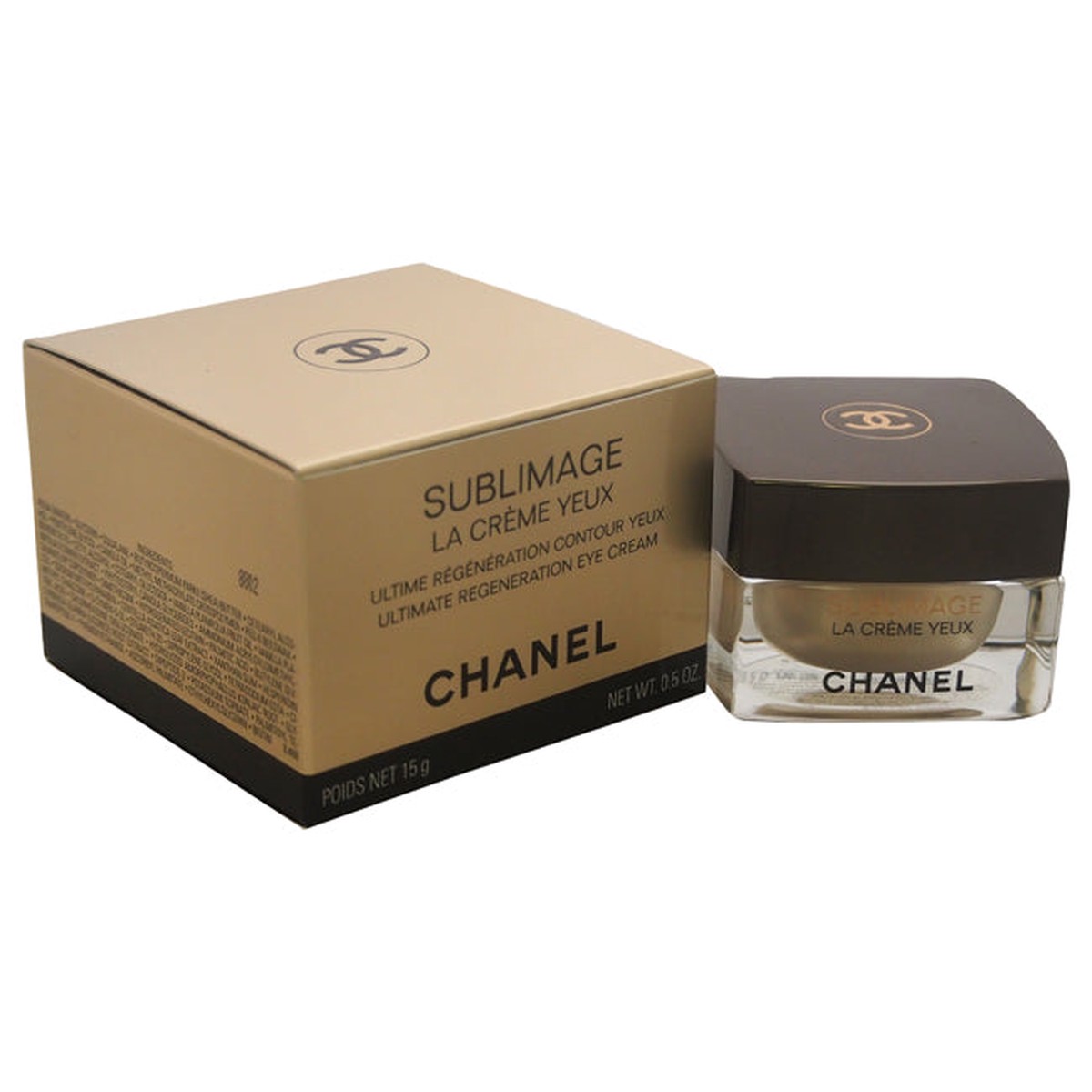 Chanel Sublimage La Creme Yeux Ultimate Regeneration Eye Cream by Chanel for Unisex – 05 oz Cream