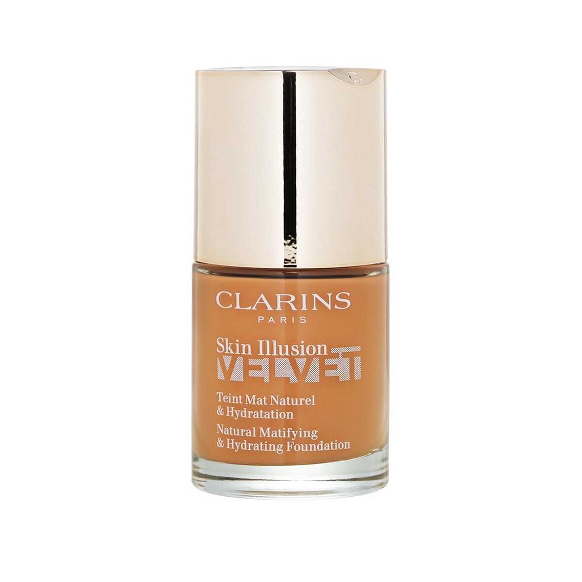 Clarins Skin Illusion Velvet Natural Matifying Hydrating Foundation – 110N Honey (Box Damaged) 30ml1oz