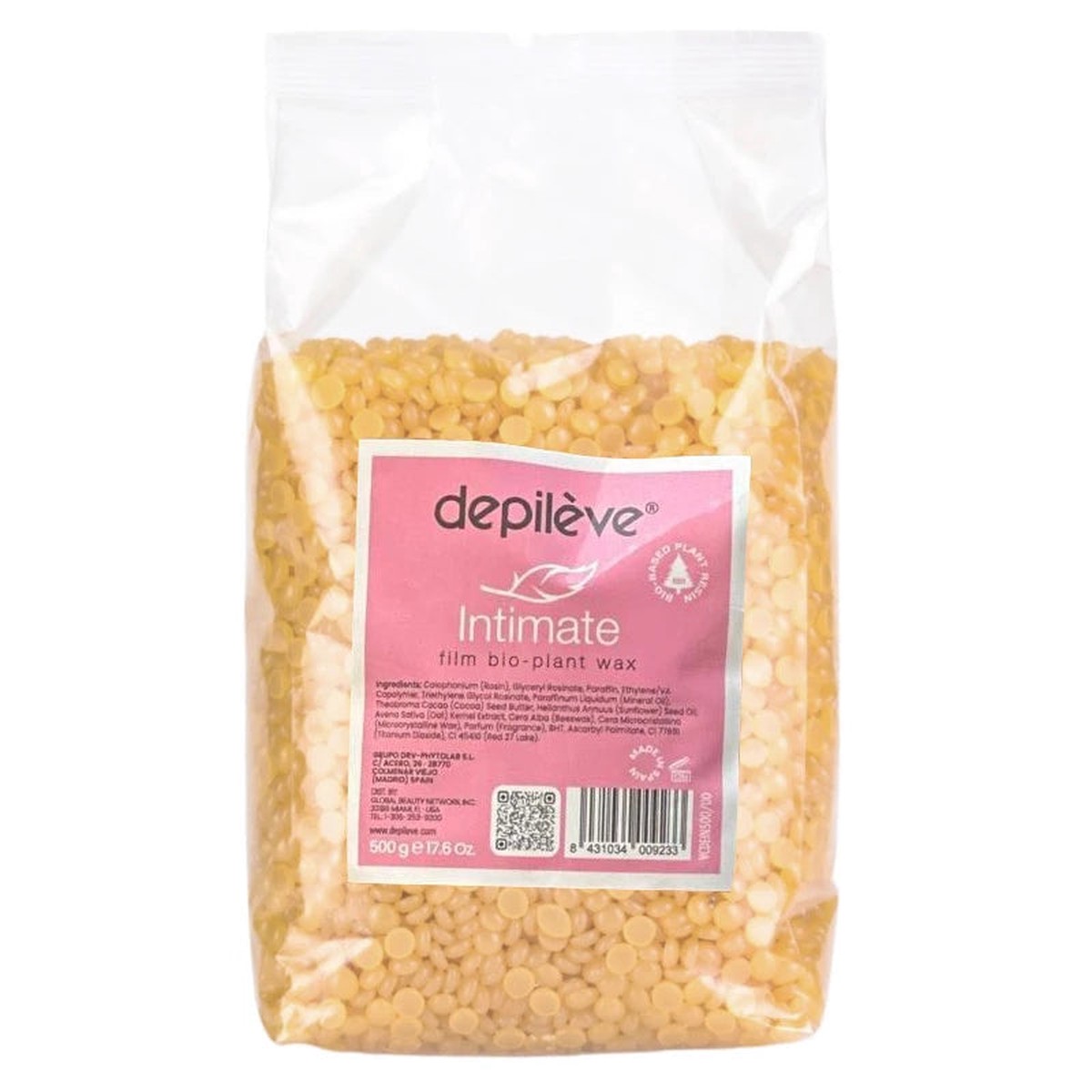Depileve INTIMATE Film wax in granules 500 gr