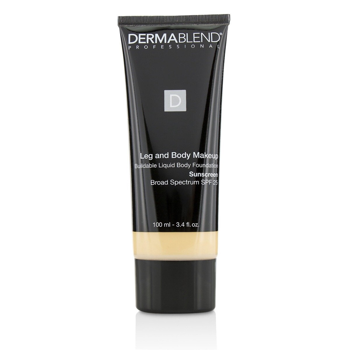 Dermablend Leg and Body Make Up Buildable Liquid Body Foundation Sunscreen Broad Spectrum SPF 25 – Deep Natural (Exp Date 122022) 100ml34oz