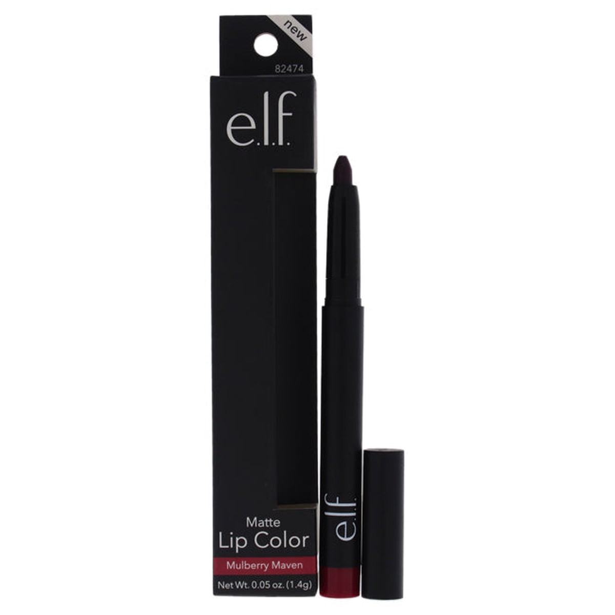 elf Matte Lip Color – Mulberry Maven by elf for Women – 005 oz Lipstick