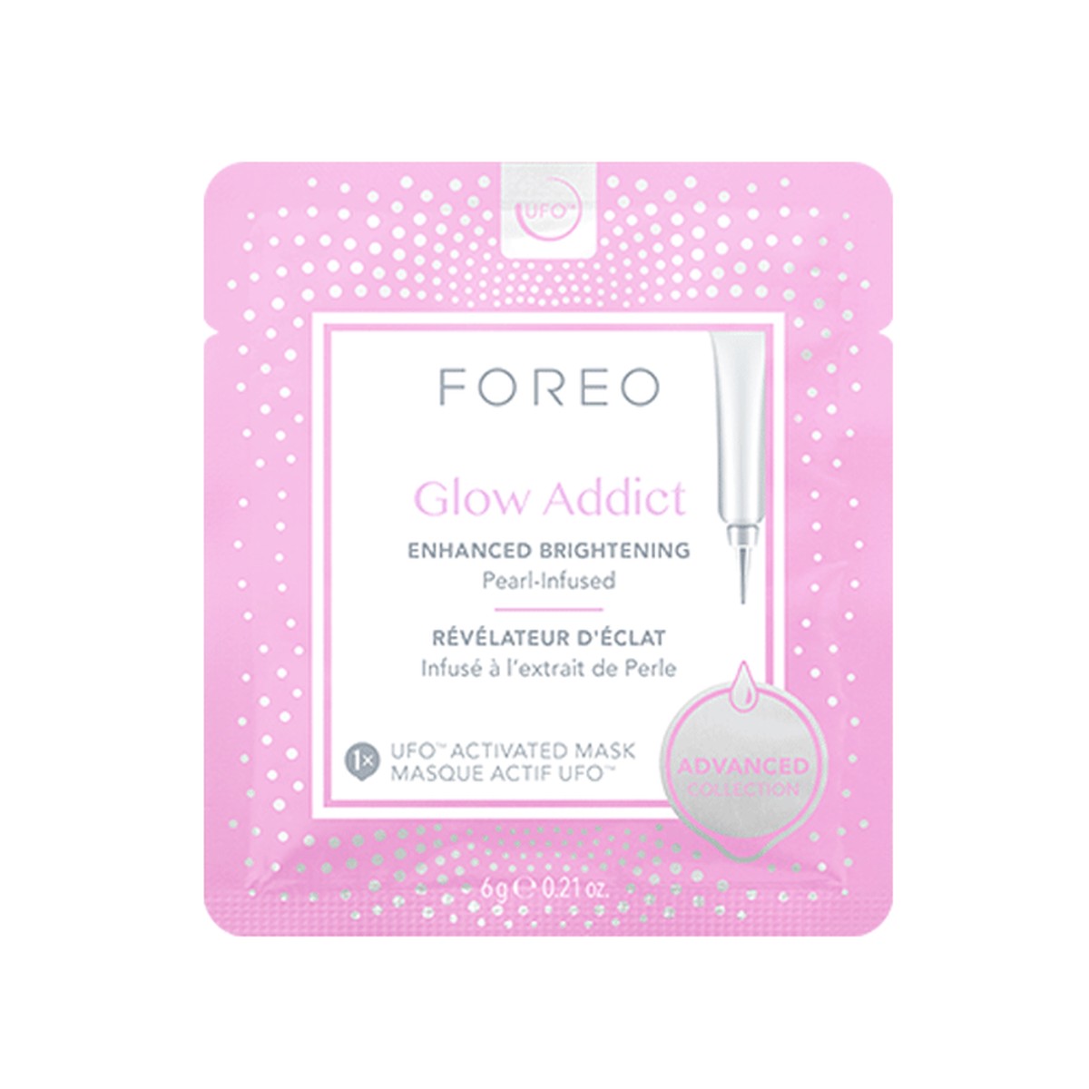 FOREO Glow Addict – Brightening Face Mask 6 x 6g