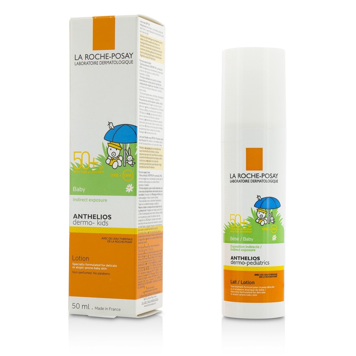 La Roche Posay Anthelios Dermo-Kids Baby Lotion SPF50 (Specially Formulated for Babies) (Exp Date 122021) 50ml17oz