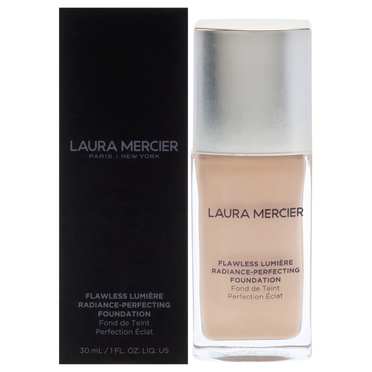 Laura Mercier Flawless Lumiere Radiance-Perfecting Foundation – 2W1 Macadamia by Laura Mercier for Women – 1 oz Foundation