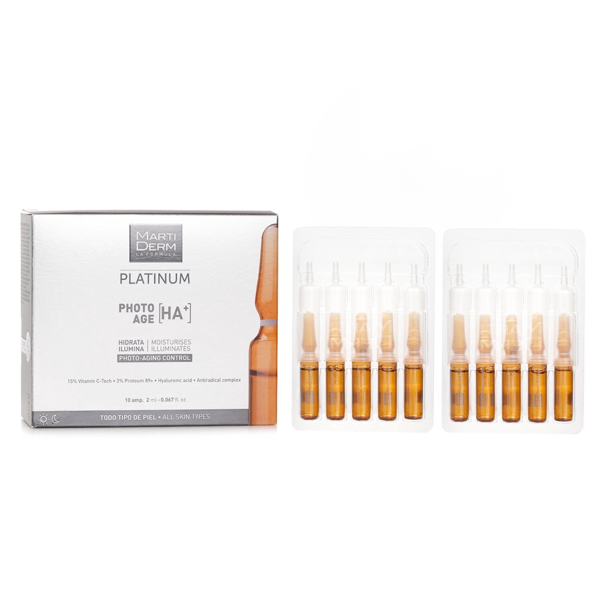 Martiderm Platinum Photo Age HA Ampoules 10x 2ml
