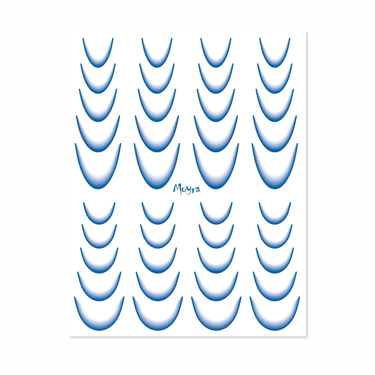 MOYRA water transfer sticker No10 Ombre