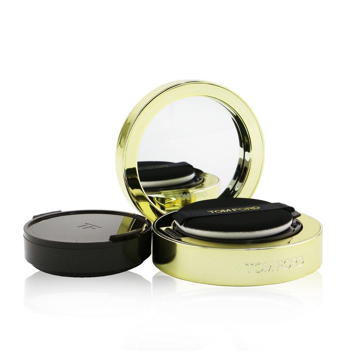 Tom Ford Traceless Touch Foundation Cushion Compact SPF 45 With Extra Refill – 14 Bone 2x12g042oz