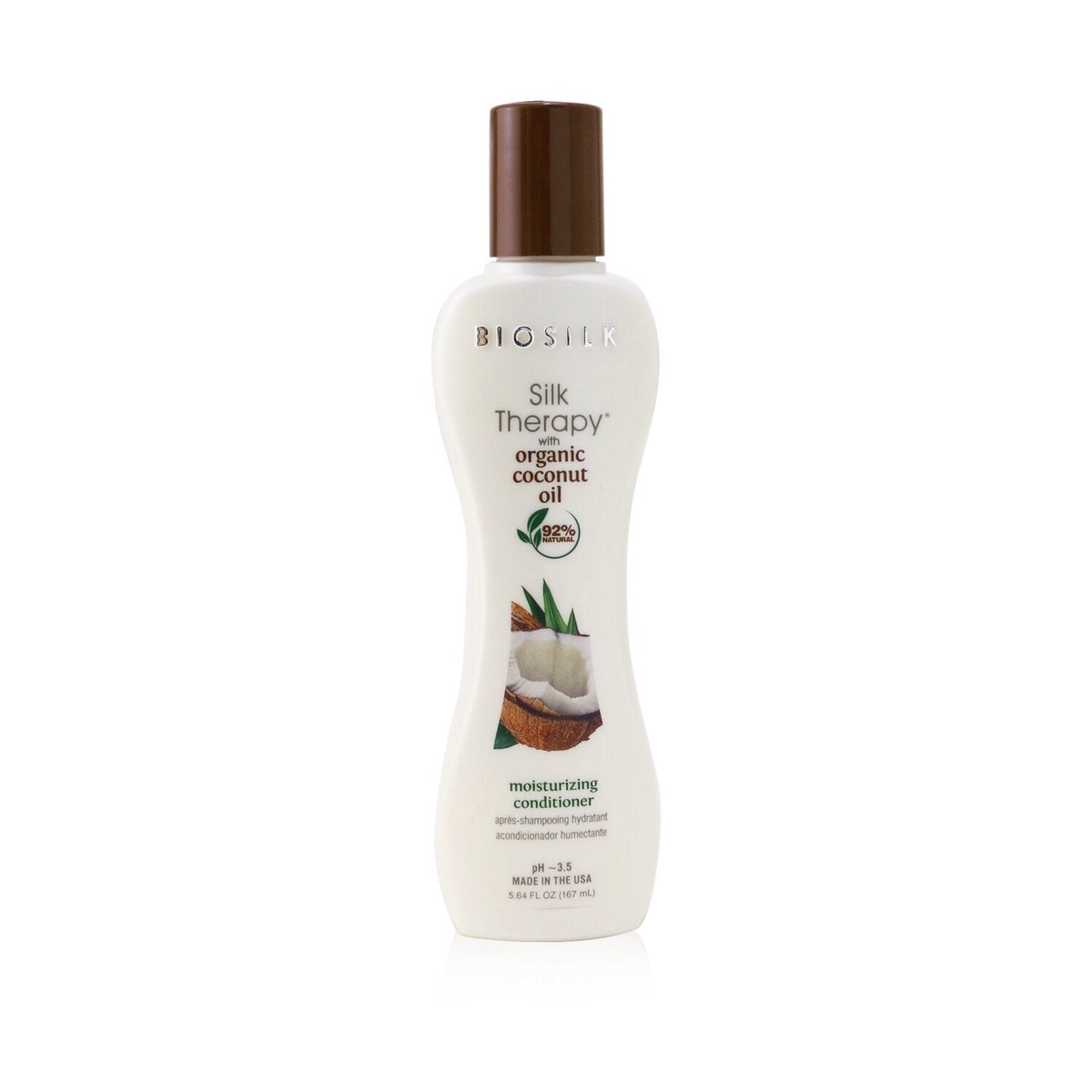 BioSilk Silk Therapy with Coconut Oil Moisturizing Conditioner 167ml564oz