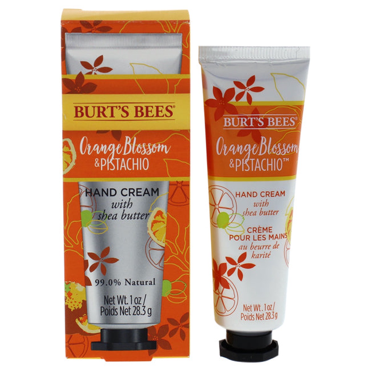 Burts Bees Orange Blossom and Pistachio Hand Cream by Burts Bees for Unisex – 1 oz Hand Cream