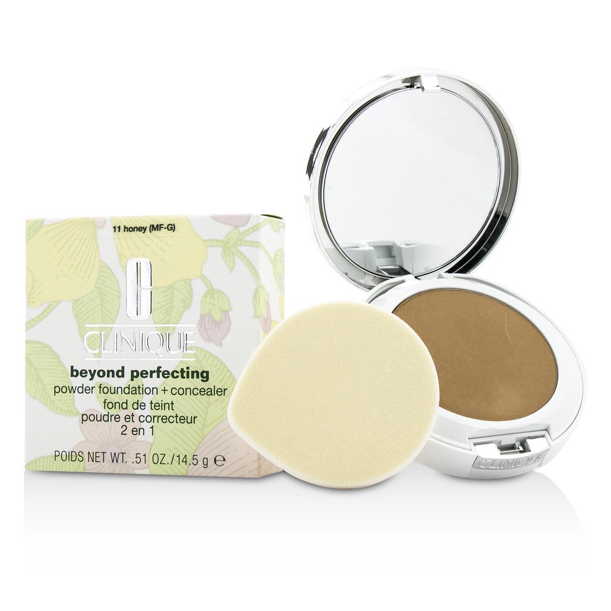 Clinique Beyond Perfecting Powder Foundation Corrector – 11 Honey (MF-G) 145g051oz