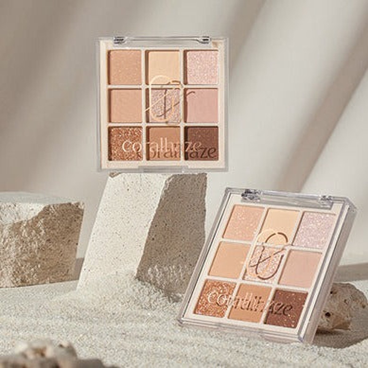 CORALHAZE Mood Blending Shadow Palette 01SparklingSand