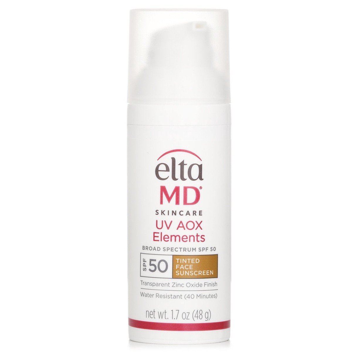 EltaMD UV AOX Elements Tinted Mineral Face Sunscreen SPF 50 48g17oz