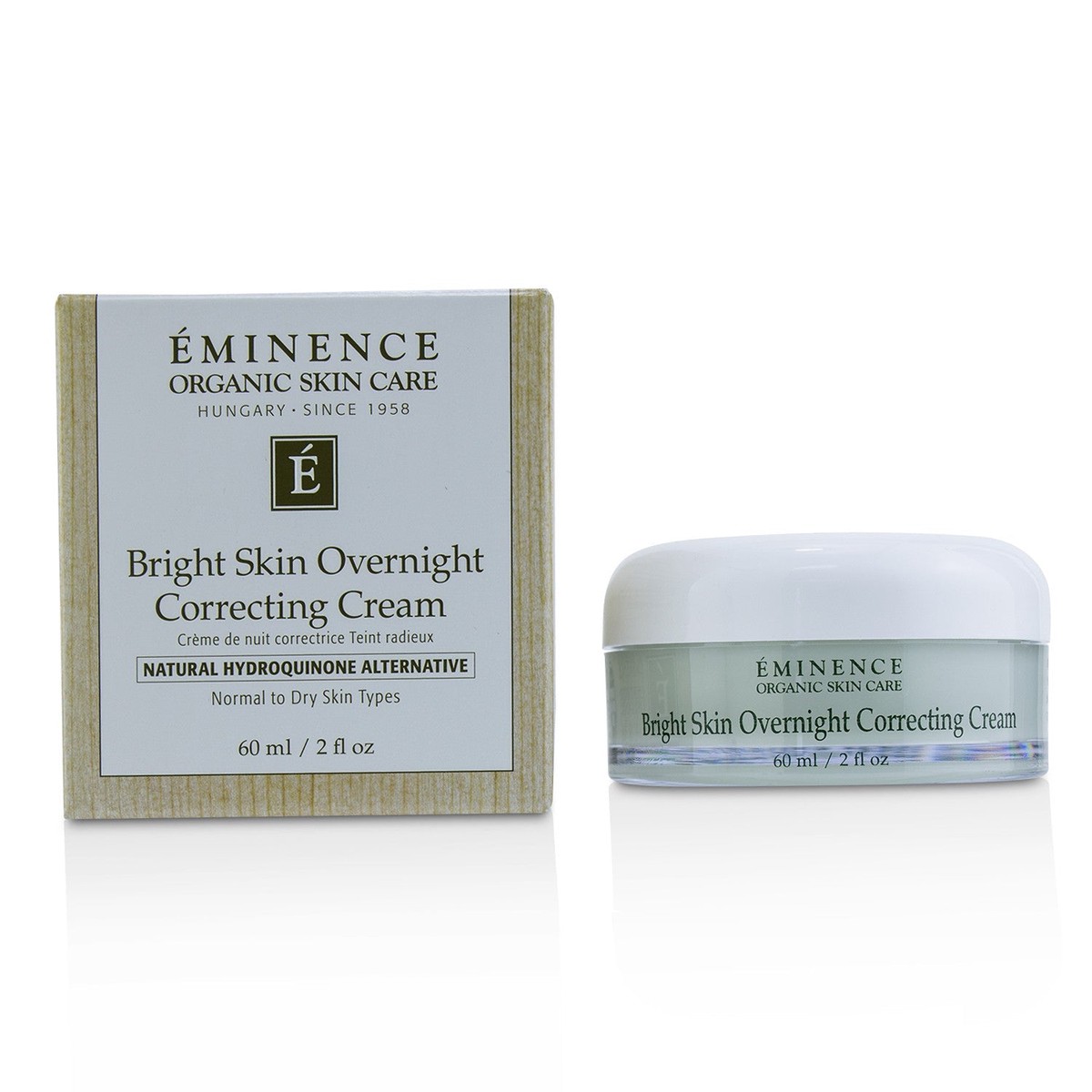 Eminence Bright Skin Overnight Correcting Cream – Normal to Dry Skin 60ml2oz