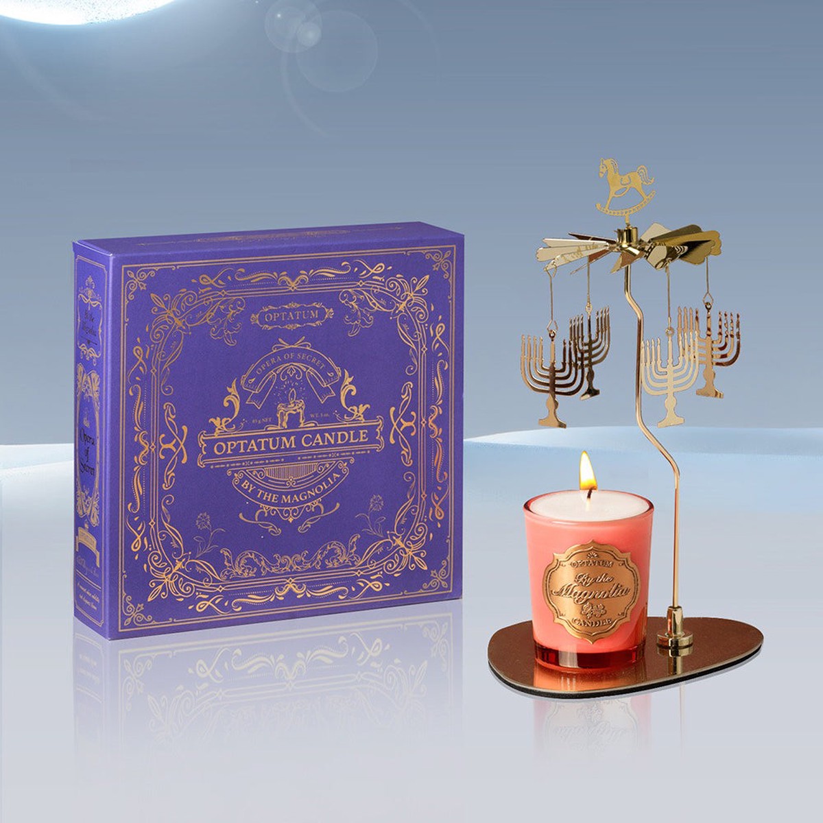 Gift Packaging OPTATUM Candle Mobile Set (3 Scents)