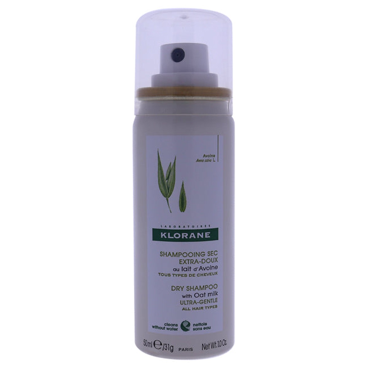 Klorane Dry Shampoo with Oat Milk by Klorane for Unisex – 1 oz Dry Shampoo