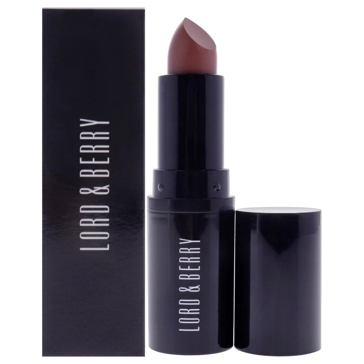 Lord and Berry Absolute Bright Satin Lipstick – 7434 Haute Nude by Lord and Berry for Women – 014 oz Lipstick