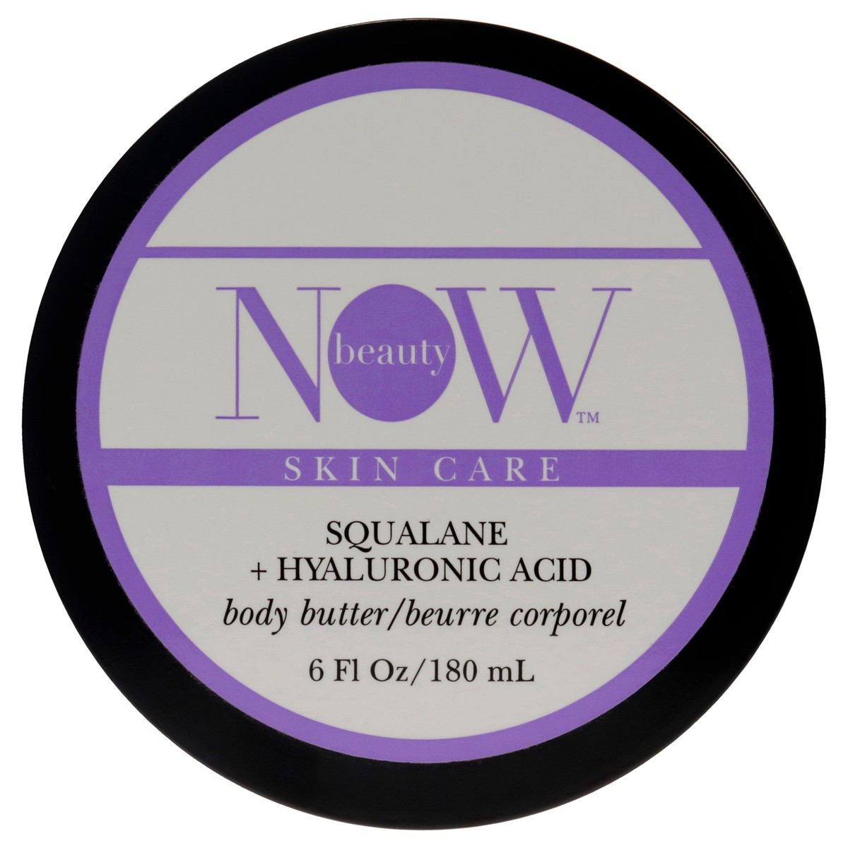 NOW Beauty Squalane Body Butter by NOW Beauty for Unisex – 6 oz Body Butter