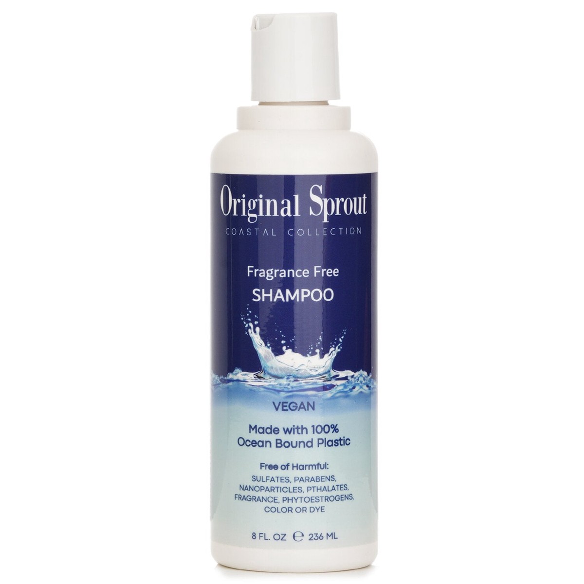 Original Sprout Coastal Collection Fragrance Free Shampoo 236ml8oz