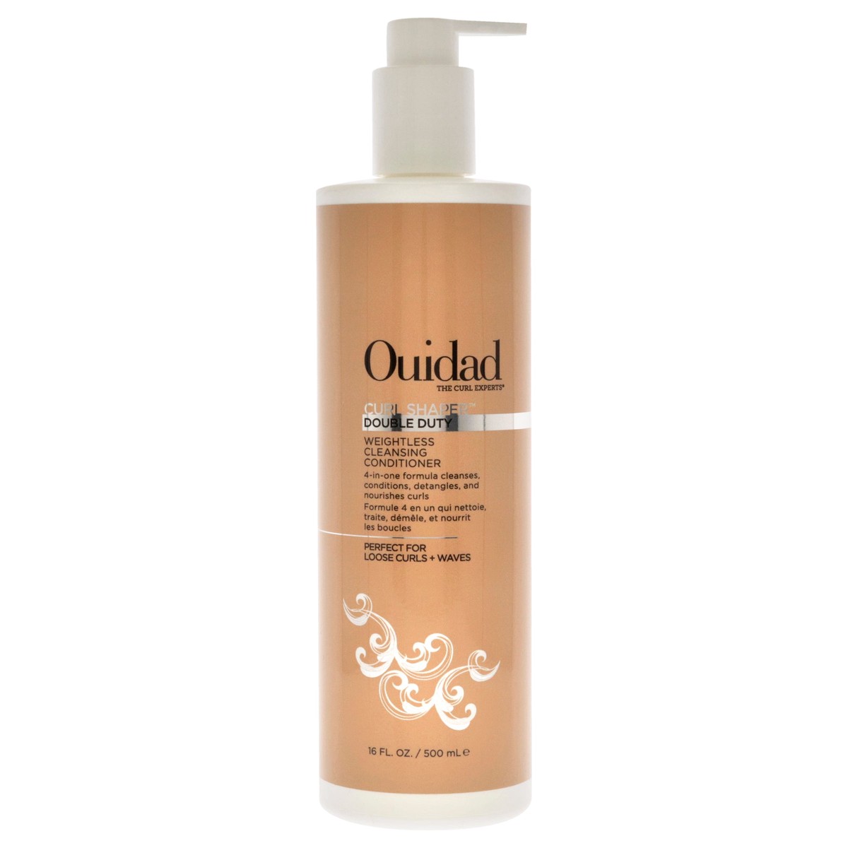 Ouidad Curl Shaper Double Duty Weightless Cleansing Conditioner by Ouidad for Unisex – 16 oz Conditioner