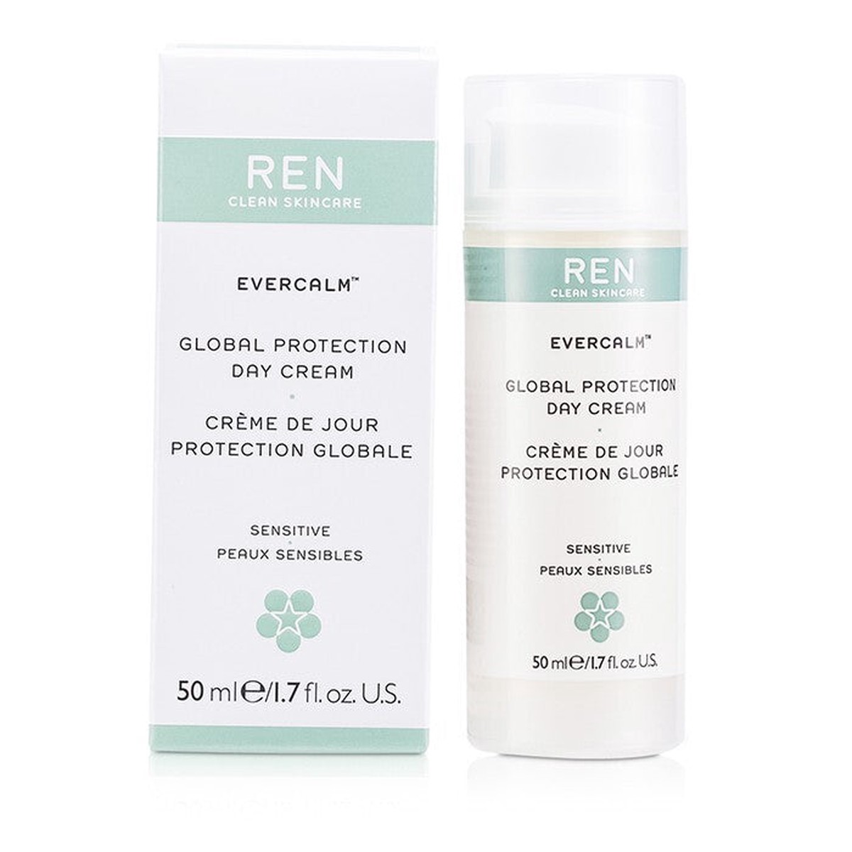 Ren Evercalm Global Protection Day Cream (For Sensitive Delicate Skin) 50ml17oz