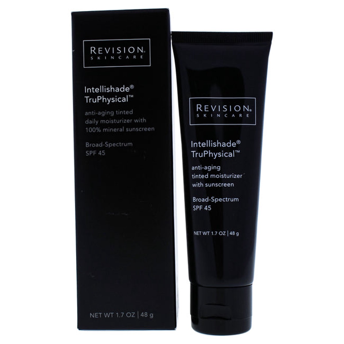 Revision Intellishade Truphysical Anti-Aging Tinted Moisturizer SPF 45 by Revision for Unisex – 17 oz Cream