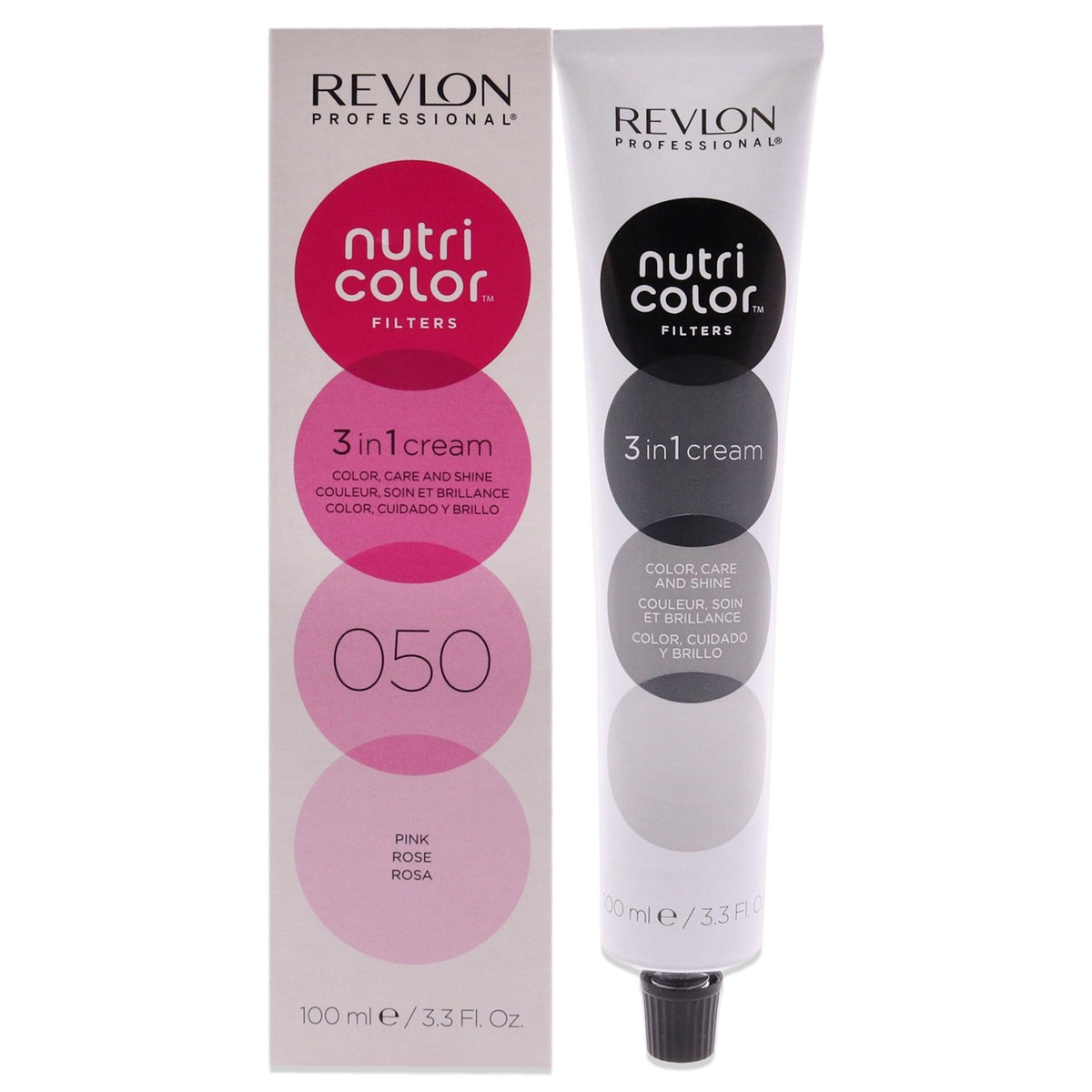 Revlon Nutri Color Cream – 050 Pink by Revlon for Unisex – 33 oz Hair Color
