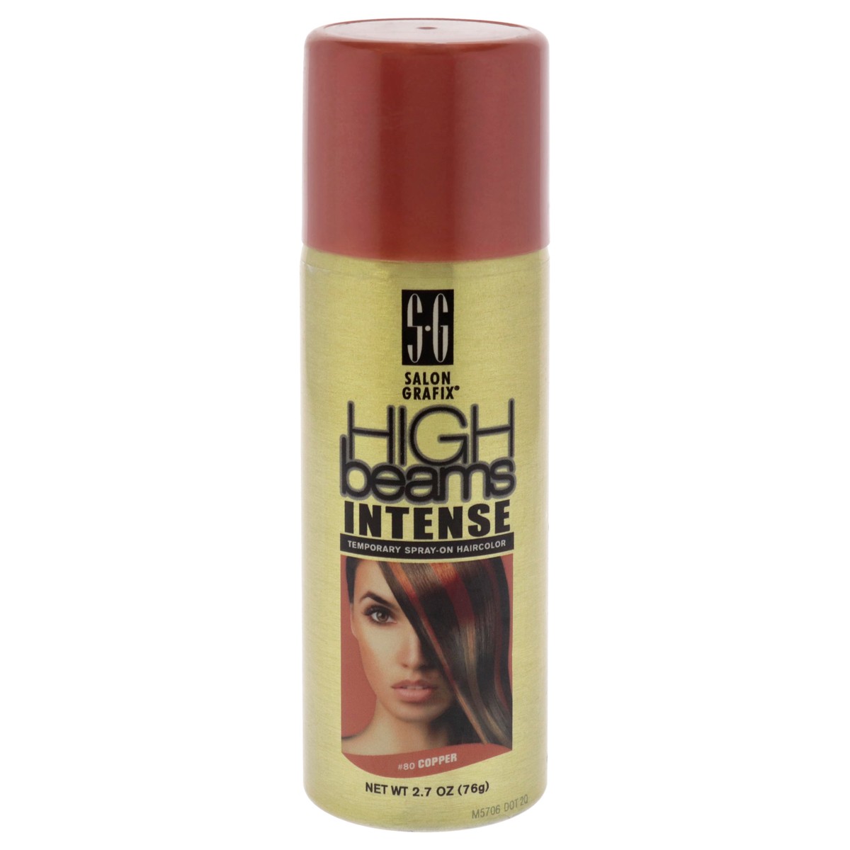 Salon Grafix High Beams Intense Temporary Spray – 80 Copper by Salon Grafix for Unisex – 27 oz Hair Color