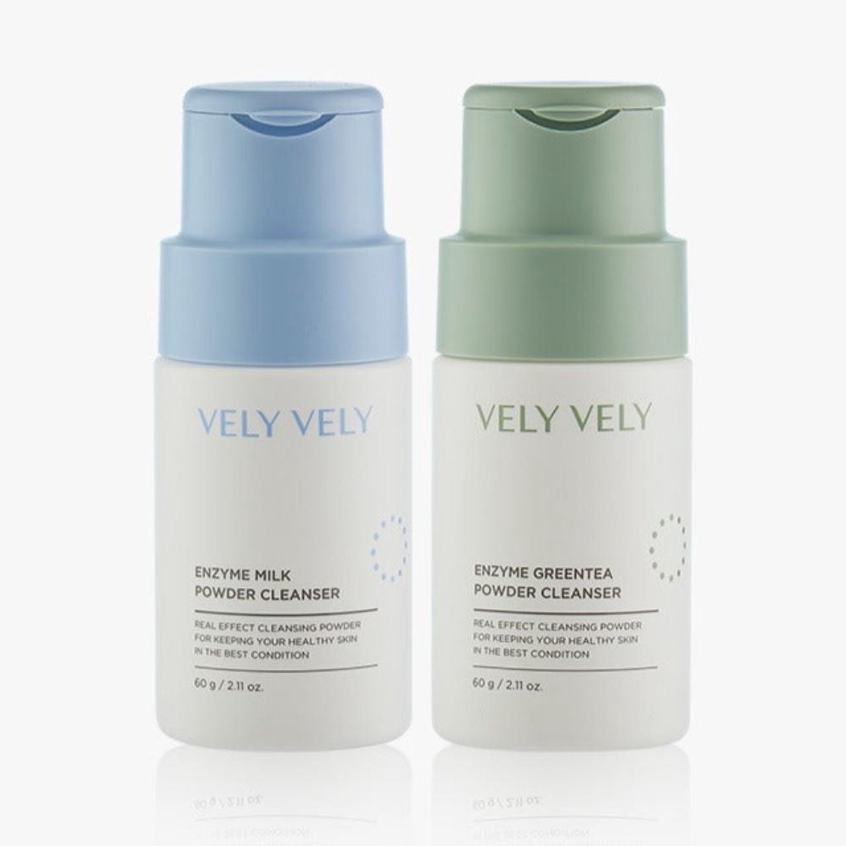 VELY VELY Enzyme Powder Cleanser 60g (Green TeaMilk)