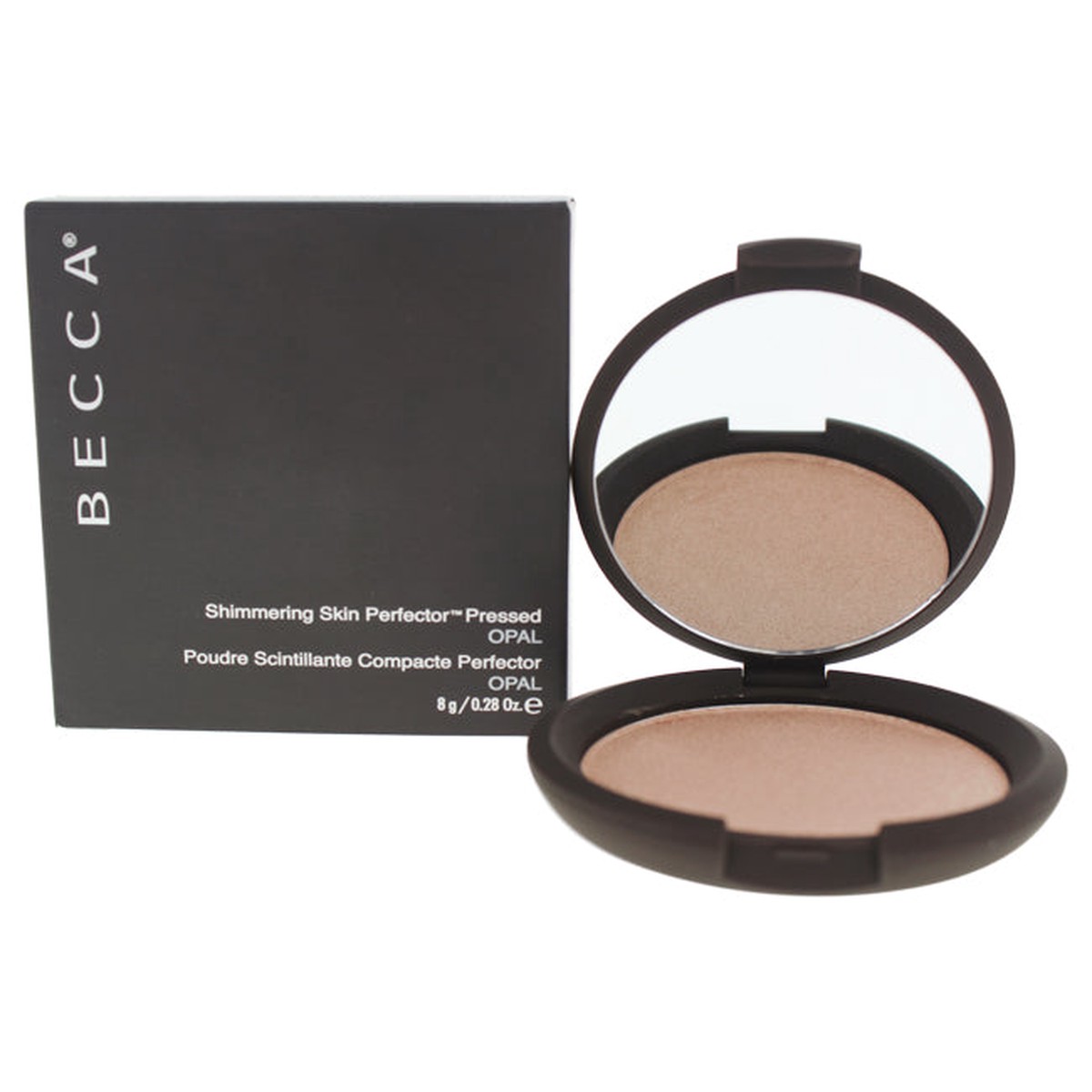 Becca Shimmering Skin Perfector Pressed Highlighter – Opal by Becca for Women – 028 oz Highlighter