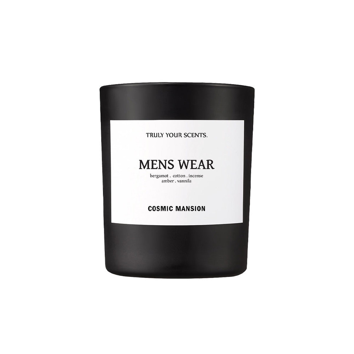 COSMIC MANSION Candle MENS WEAR 180g 250g