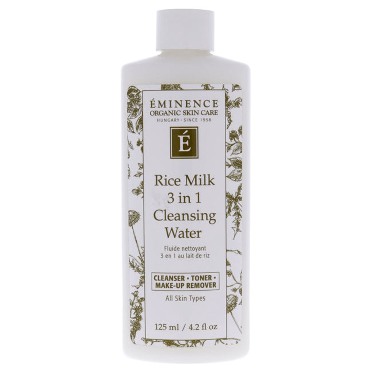 Eminence Rice Milk 3-In-1 Cleansing Water by Eminence for Women – 42 oz Cleanser