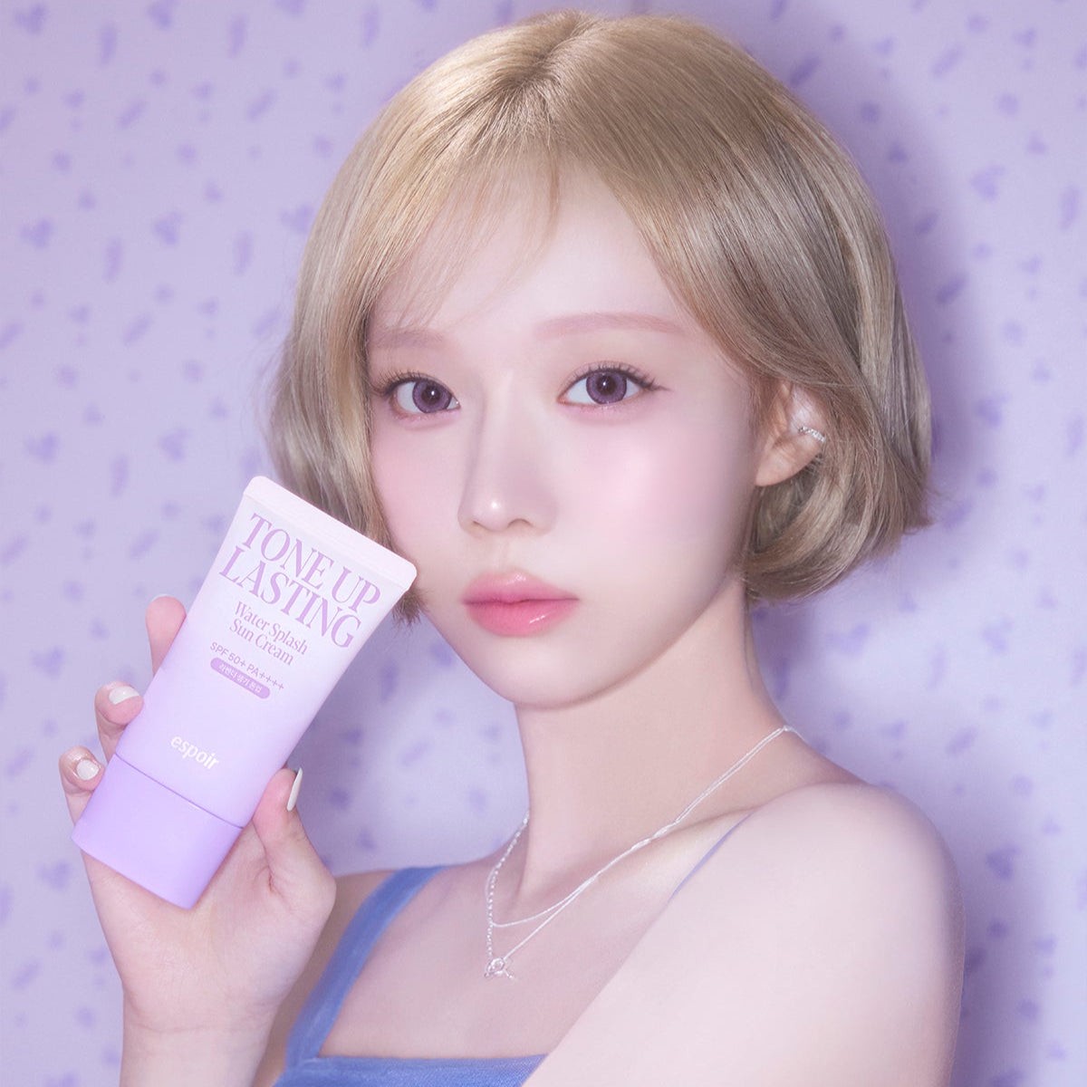 ESPOIR Water Splash Sun Cream Tone Up Lasting SPF 50 PA