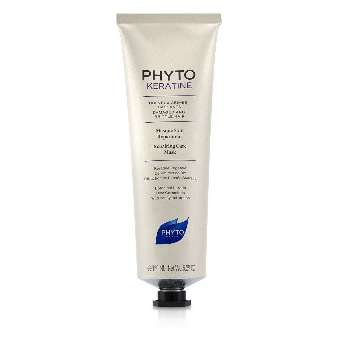 Phyto PhytoKeratine Repairing Care Mask (Damaged and Brittle Hair) 150ml529oz