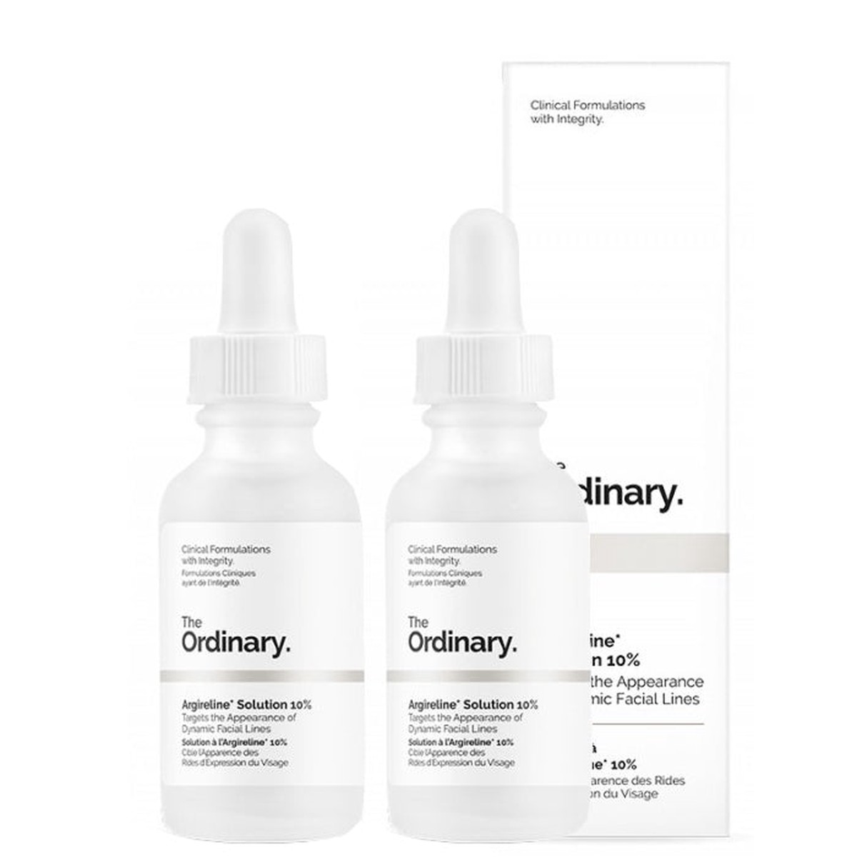 The Ordinary Argireline Solution 10 Double Pack 2 x 30ml