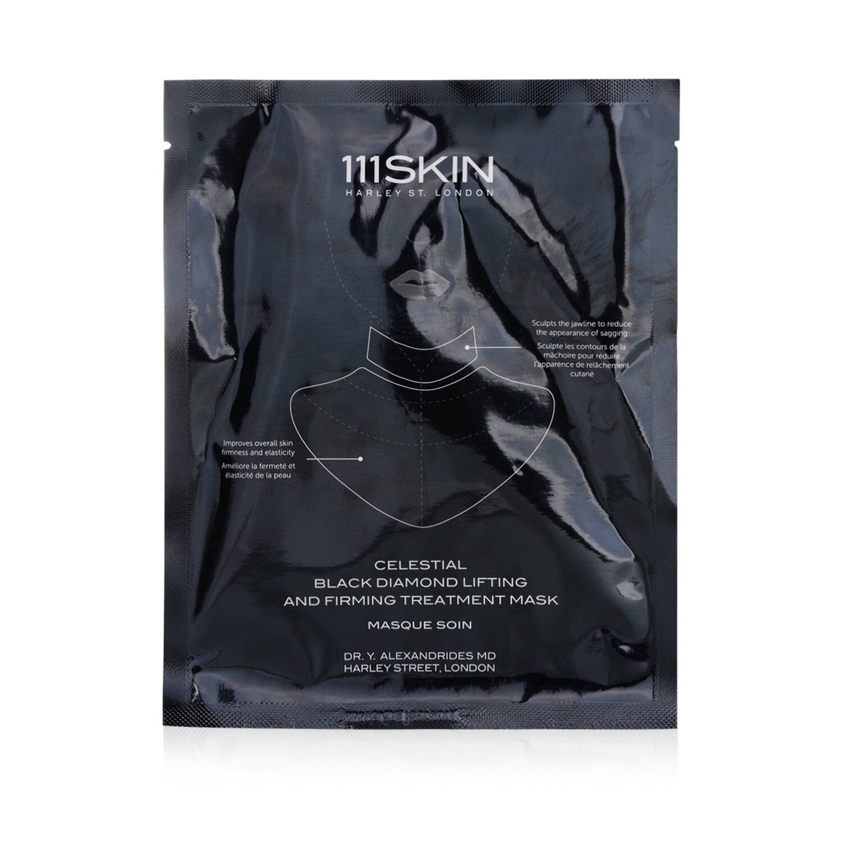 111Skin Celestial Black Diamond Lifting Firming Treatment Mask (For Neck) 43ml145oz