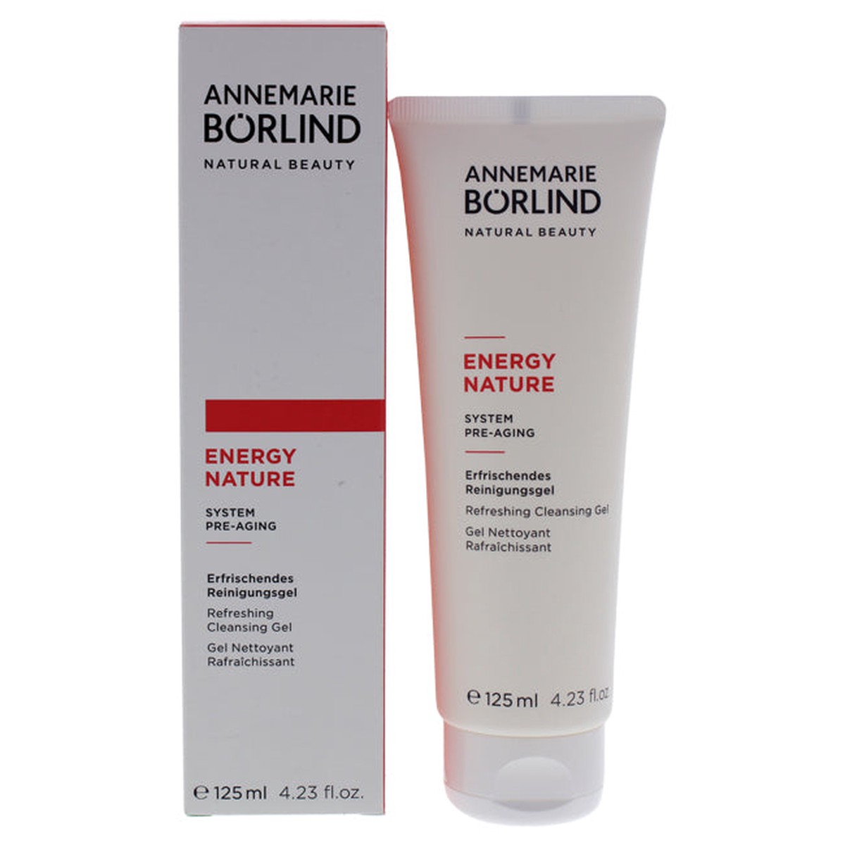 Annemarie Borlind Energynature System Pre-Aging Refreshing Cleansing Gel by Annemarie Borlind for Unisex - 423 oz Cleanser