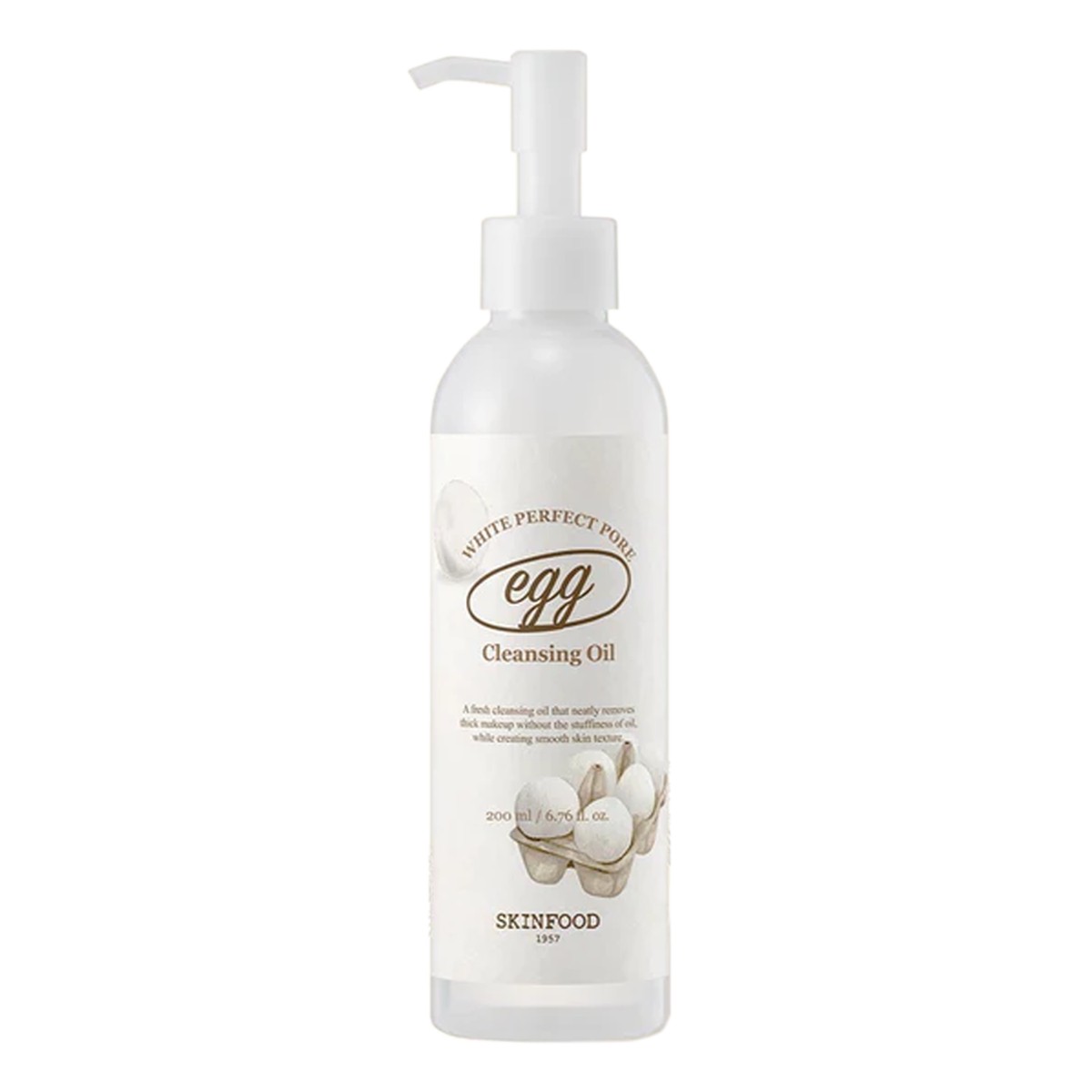 SKINFOOD Egg White Perfect Pore Cleansing Oil 200ml