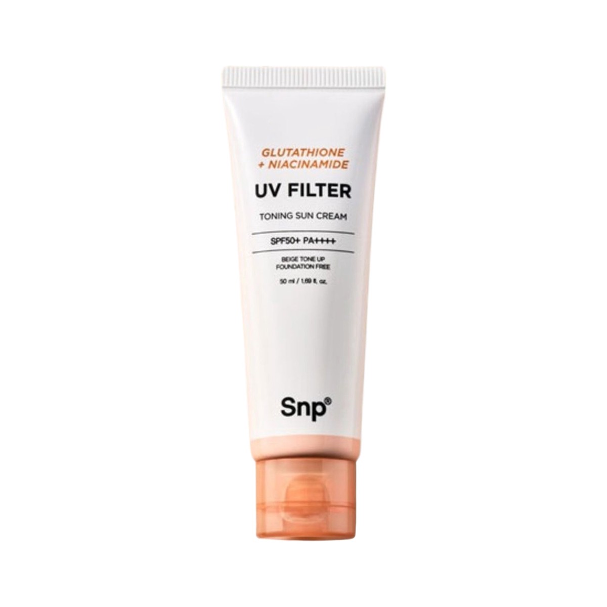 Snp Glutathione Niacinamide UV Filter Toning Sun Cream 50ml