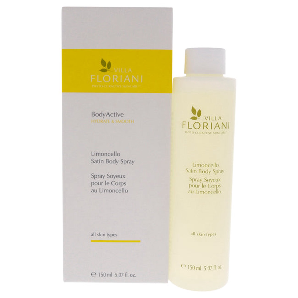 Villa Floriani Satin Body Spray - Limoncello by Villa Floriani for Women - 507 oz Body Spray