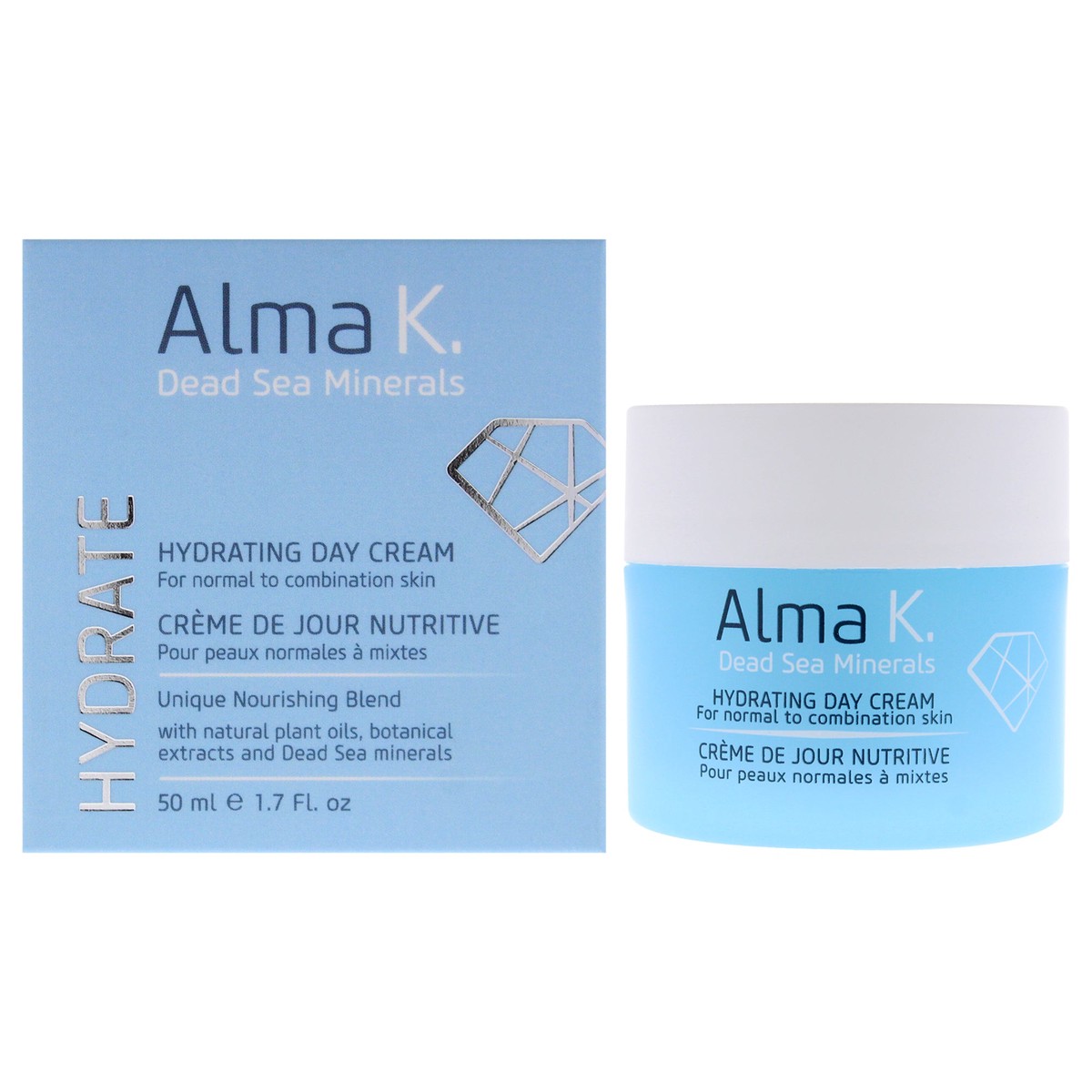 Alma K Hydrating Day Cream - Normal To Combination Skin by Alma K for Women - 17 oz Cream