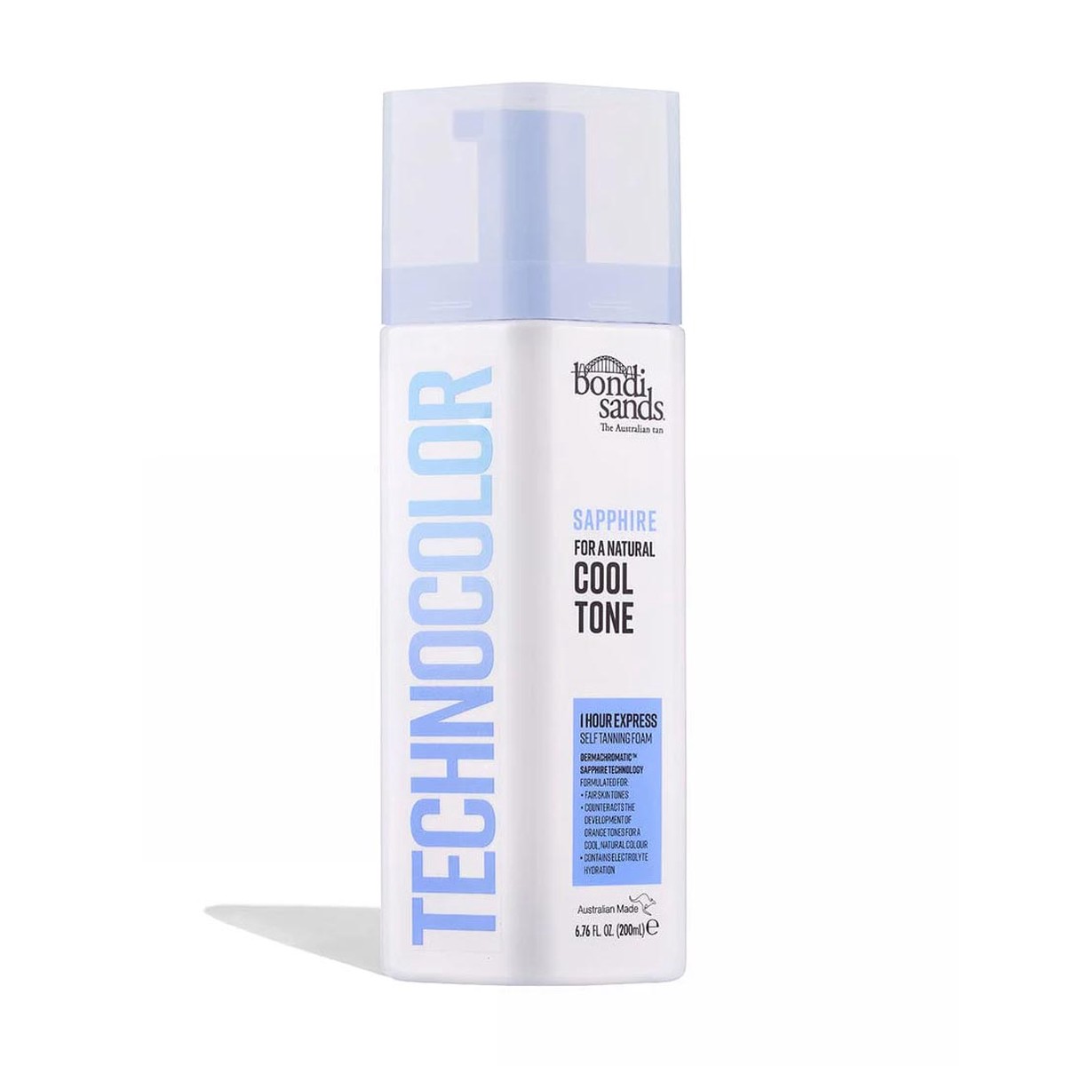 Bondi Sands Technocolor Sapphire 1 Hour Express Self Tanning Foam