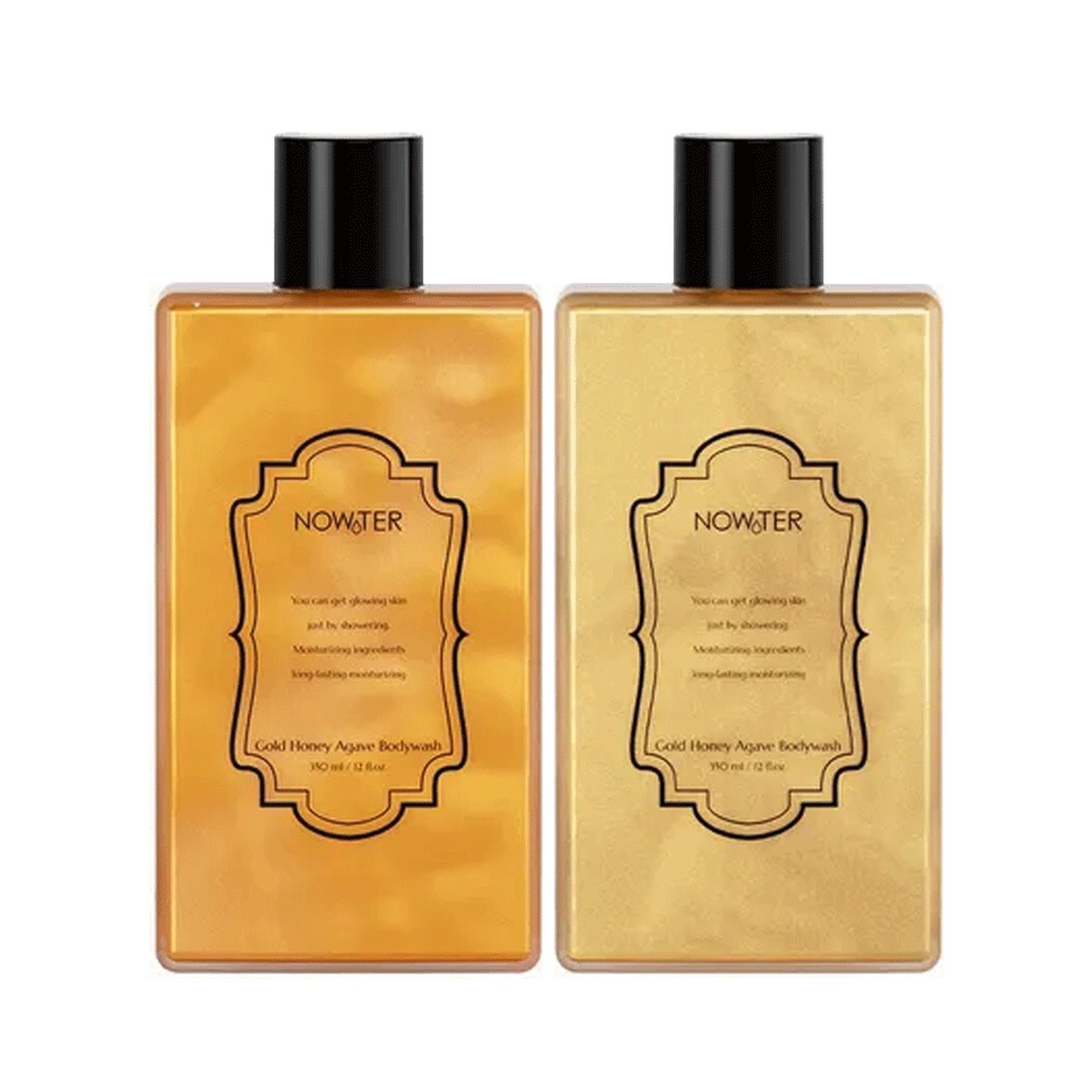 NOWATER Gold Honey Agave Bodywash 350ml - 2 Types