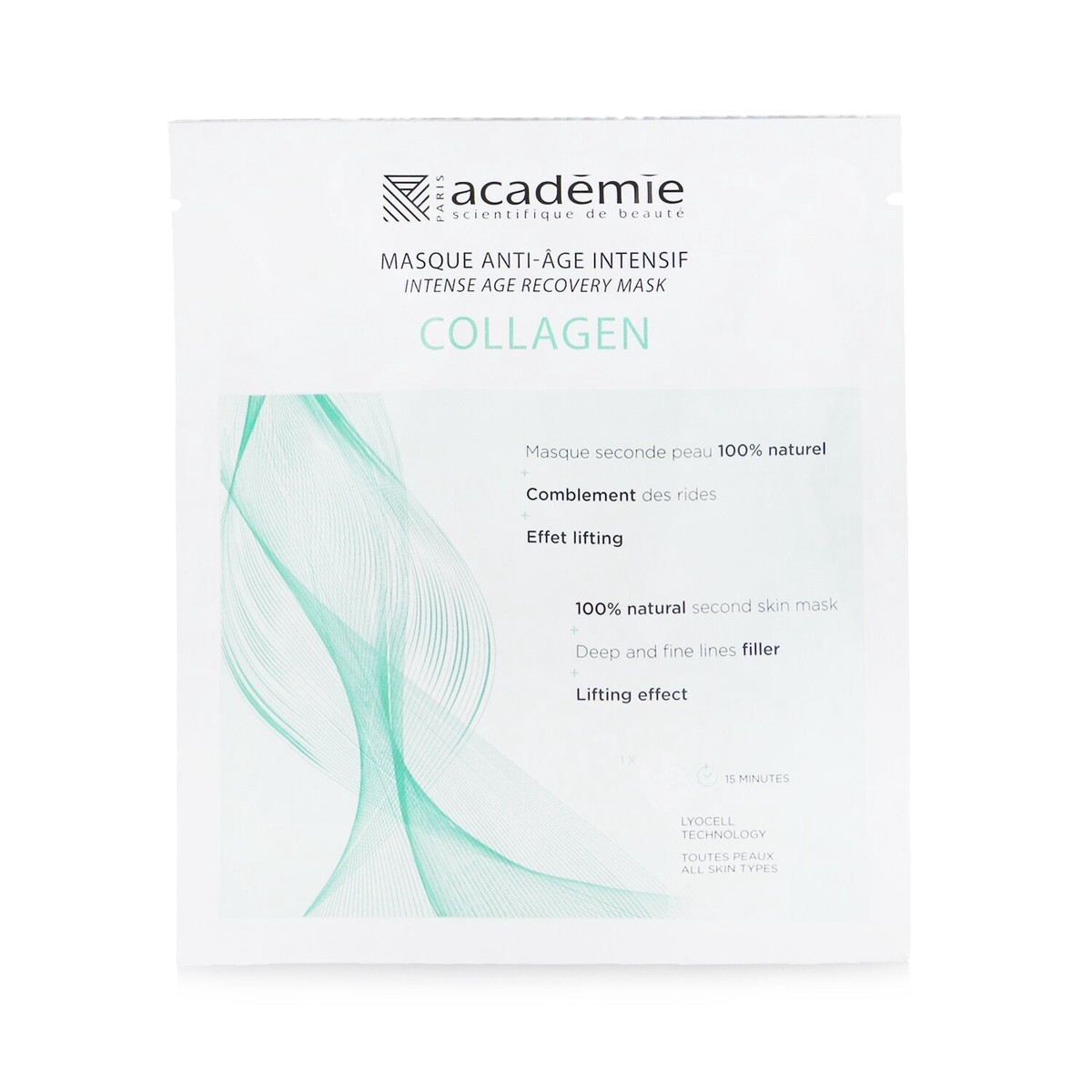 Academie Intense Age Recovery Mask - Collagen 3x20ml067oz