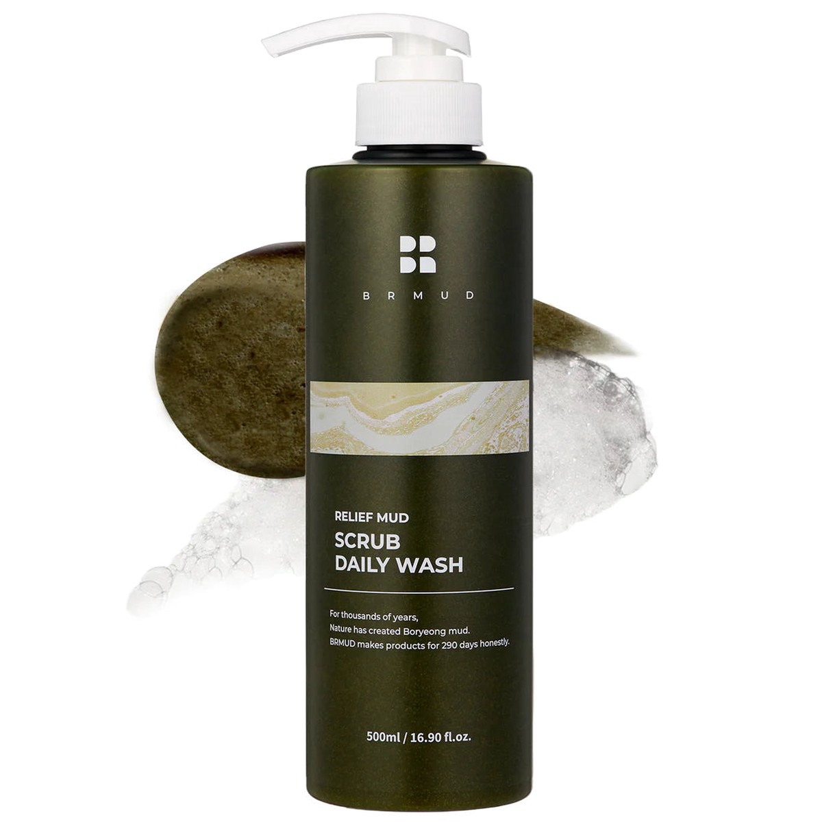 BRMUD Relief Mud Scrub Daily Wash 500ml