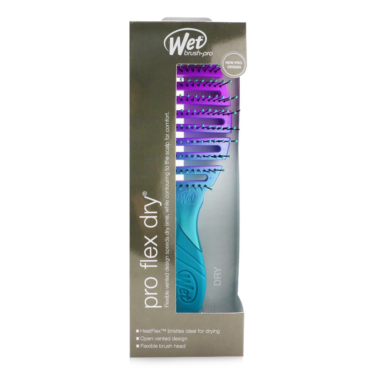 Wet Brush Pro Flex Dry Ombre - Teal 1pc