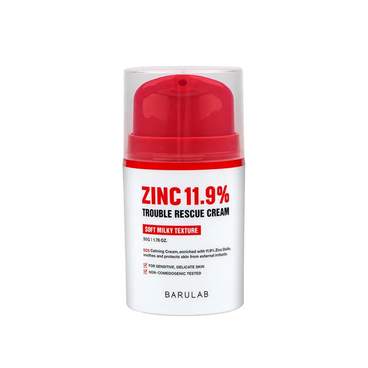 BARULAB Zinc 119 Trouble Rescue Cream 50g